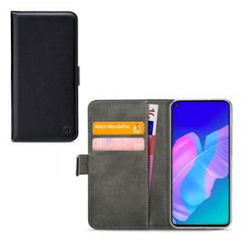 Mobilize Classic Gelly Wallet Huawei P40 Lite E Hülle Klapphülle Geldbörse - Schwarz
