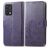 Mobigear Clover Realme GT Master Edition Hülle Klapphülle Geldbörse - Lila