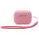 Mobigear Lanyard Apple AirPods Pro 2 Hülle Silikon (flexibel) - Pink