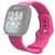 Mobigear Sport Dual Silikon Fitbit Sense Armband Drückerschließe - Pink