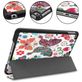 Mobigear Tri-Fold iPad Mini 5 (2019) Hülle Klapphülle - Schmetterlinge