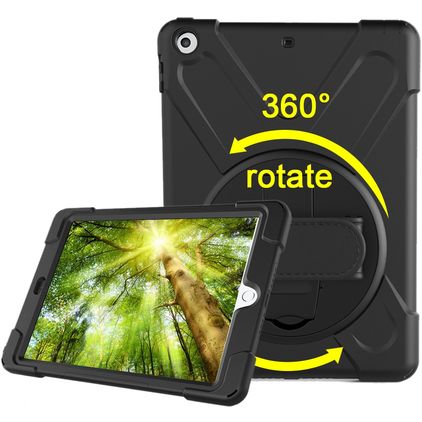 Mobigear SureGrip XGuard iPad 6 (2018) Hülle Kunststoff,Silikon Backcover + Ständer - Schwarz