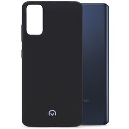 Mobilize Rubber Gelly Samsung Galaxy S20 FE Hülle Flexibles TPU Backcover - Matt Black