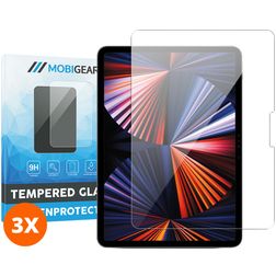 Mobigear iPad Air 11 Zoll (2024) Panzerglas Gehärtetes Glas Displayschutz - Hüllenfreundlich (3er Pack)