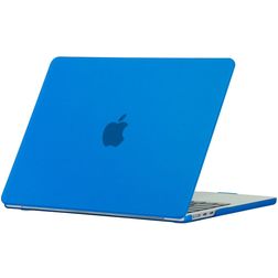 Mobigear Matte MacBook Air 13 Zoll (2022-2025) Hardcase Hülle MacBook Case - Dunkelblau - Model A2681 / A3113 / A3240