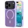 Mobiparts Hardcover iPhone 17 Pro MagSafe Hülle Hardcase Backcover - Satin Lila
