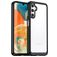 Mobigear Crystal Samsung Galaxy A14 Hülle Hardcase Backcover - Transparent / Schwarz