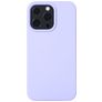 Mobigear Rubber Touch iPhone 14 Pro Silikon Hülle Backcover - Lila