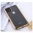 Mobigear Royal iPhone 11 TPU (flexibel) Backcover - Transparent / Gold