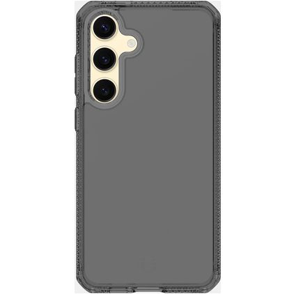 ITSKINS Level 2 SpectrumClear R Samsung Galaxy S24 FE Hülle Flexibles TPU Backcover Stoßfest - Schwarz