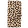 Mobigear Leopard iPhone XR Klapphülle Portemonnaie - Braun