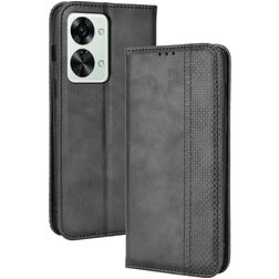 Mobigear Sensation OnePlus Nord 2T 5G Hülle Klapphülle Geldbörse - Schwarz