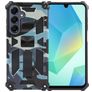 Mobigear Armor Stand Samsung Galaxy A16 Hülle Hardcase Backcover Stoßfest mit Ständer - Blau