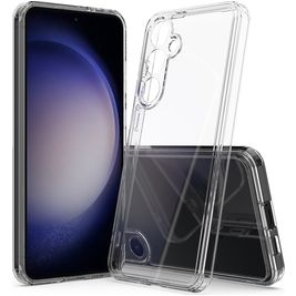 Mobigear Crystal Durchsichtig Samsung Galaxy S24 Plus Hülle Hardcase Backcover - Transparent