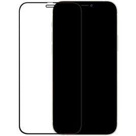 Mobilize Premium iPhone 12 Pro Panzerglas Gehärtetes Glas Displayschutz - Hüllenfreundlich - Schwarz