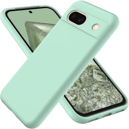 Mobigear Colors Google Pixel 8a TPU (flexibel) Backcover - Grün