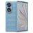 Mobigear Bumpy HONOR 70 Hülle Flexibles TPU Backcover - Blau
