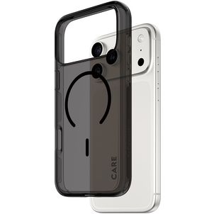 CARE by PanzerGlass Flagship iPhone 17 Pro Max MagSafe Hülle Hardcase Backcover - Smokey Black