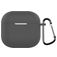 Mobigear Colors Apple AirPods 4 Hülle Flexibles Silikon - Grau