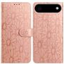 Mobigear Flowers iPhone Air Hülle Klapphülle Geldbörse - Roségold