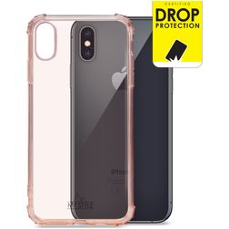 My Style Protective Flex iPhone XS Max TPU (flexibel) Backcover Shockproof - Soft Pink