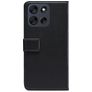 Mobilize Classic Gelly Motorola Moto G56 Hülle Klapphülle Geldbörse - Schwarz