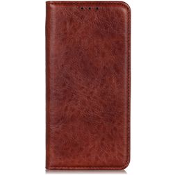 Mobigear Classic Elegance LG K61 Hülle Klapphülle Geldbörse - Braun