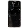 Mobigear Marble Huawei P40 Hülle Flexibles TPU Backcover - Schwarz