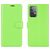 Mobigear Classic Samsung Galaxy A52s 5G Hülle Klapphülle Geldbörse - Grün
