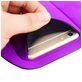 Mobigear LED Handyhalterung Joggen iPhone 6s Plus Sporthülle Neopren Sportarmband - Lila