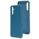Mobiparts Samsung Galaxy A04s Silikon Hülle Backcover - Blueberry Blue