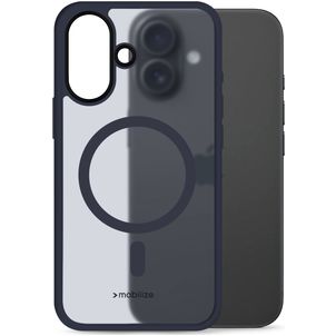 Mobilize Hybrid Pro iPhone 16 MagSafe Hülle Hardcase Backcover Stoßfest - Blau