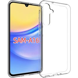 Mobigear Basics Durchsichtig Samsung Galaxy A16 Hülle Flexibles TPU Backcover - Transparent Mobigear Basics Durchsichtig Samsung Galaxy A16 Hülle Flexibles TPU Backcover - Transparent