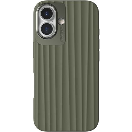 Nudient Bold iPhone 16 MagSafe Hülle Hardcase Backcover - Olive Green