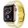 Mobigear Madrid Edelstahl Apple Watch Armband Faltschließe - 42/41/40/38 mm - Gold