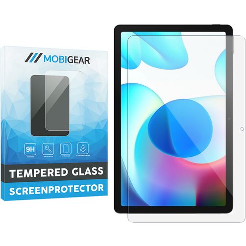 Mobigear Realme Pad 10.4 (2021) Panzerglas Gehärtetes Glas Displayschutz - Hüllenfreundlich