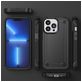 Mobigear Slim Armor iPhone 14 Pro Max Hülle Hardcase Backcover Stoßfest - Schwarz