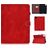 Mobigear Folio iPad Air 5 (2022) Hülle Klapphülle + Stifthalter - Rot