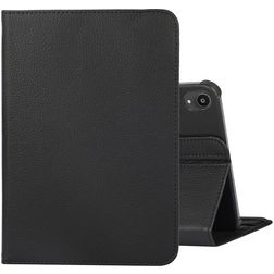 Mobigear DuoStand iPad Mini 7 (2024) Hülle Drehbare Klapphülle - Schwarz