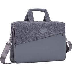 Rivacase Egmont Laptop Laptop Umhängetasche Laptoptasche - Grau