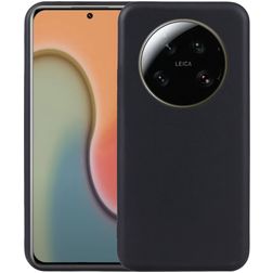 Mobigear Basics Xiaomi 13 Ultra Hülle Flexibles TPU Backcover - Schwarz