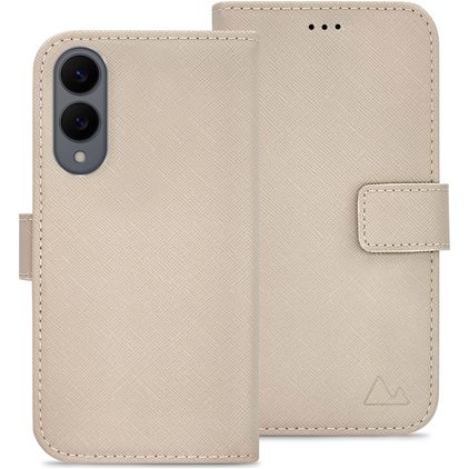 My Style Flex Wallet Samsung Galaxy S25 Edge Hülle Klapphülle Geldbörse - Warm Taupe