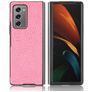 Mobigear Croco Samsung Galaxy Z Fold 2 Hülle Hardcase Backcover - Pink