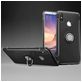 Mobigear Armor Ring Xiaomi Mi Max 3 Hülle Hardcase Backcover Stoßfest mit Ringhalter - Schwarz