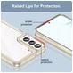 Mobigear Crystal Samsung Galaxy S23 Hülle Hardcase Backcover - Transparent / Grau