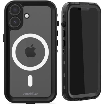 Mobilize Waterproof iPhone 17 Wasserdicht MagSafe Hülle Hardcase Backcover - Schwarz