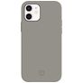 Valenta Snap Luxe iPhone 12 Mini Hülle Echtes Leder Backcover - Grau
