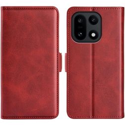 Mobigear Slim Magnet OnePlus 15 Hülle Klapphülle Geldbörse - Rot