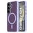 Mobiparts Hardcover Samsung Galaxy S24 MagSafe Hülle Hardcase Backcover - Satin Lila