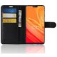 Mobigear Classic OnePlus 6 Hülle Klapphülle Geldbörse - Schwarz